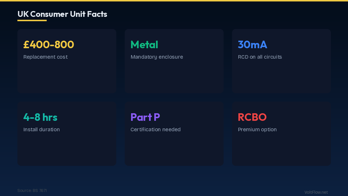When You Need a Consumer Unit Upgrade