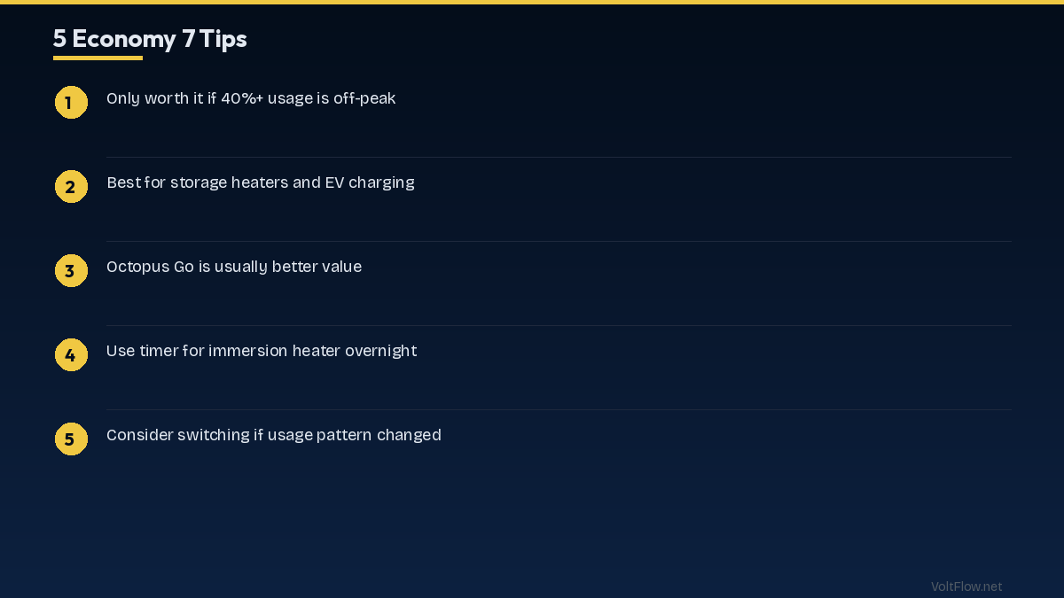 Should You Switch Away from Economy 7?