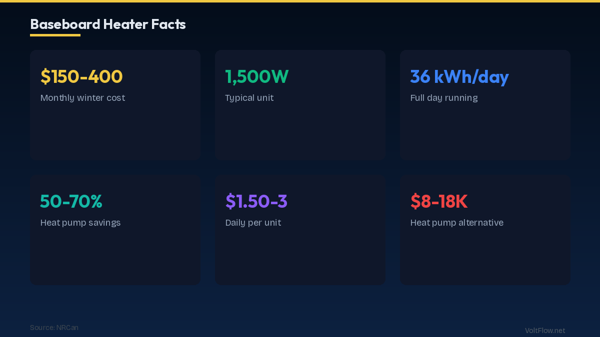 Understanding Electric Baseboard Heater Running Cost Canada in 2026