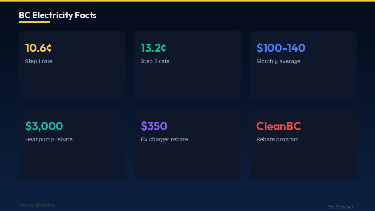 Understanding Electricity Cost BC in 2026