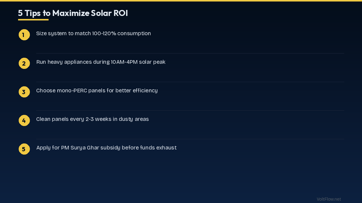 Common Mistakes That Reduce Solar ROI