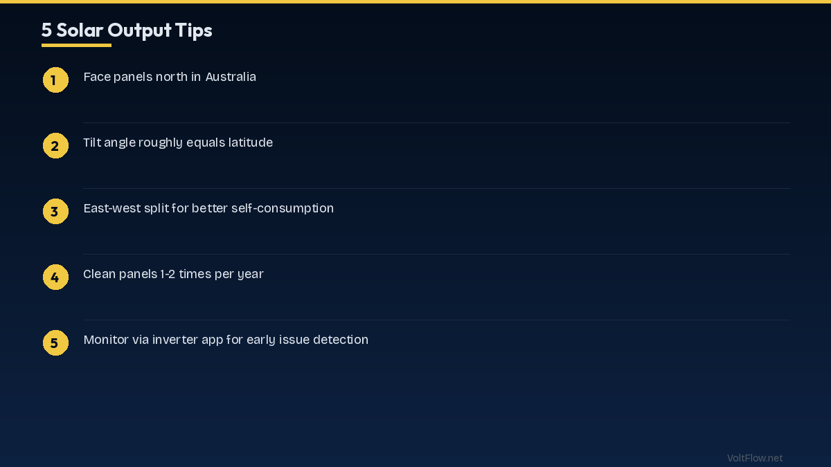 Degradation and Long-Term Output